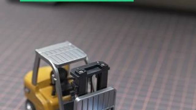 在桌面也能开的“叉车”#遥控玩具车 #遥控叉车 #儿童玩具 #男孩的玩具 #模型