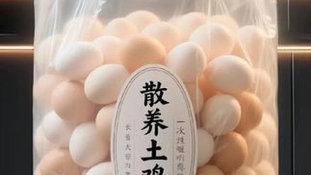 农家散养土鸡蛋。家人们，看看咱这农家散养的土鸡蛋！鸡群在乡野间自由奔跑觅食，吃的是草籽、虫子。 敲开