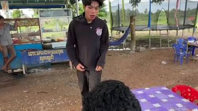 哈哈小土狗他们来了 #我的乡村生活 #原创视频 #外国人真会玩 #创作人计划