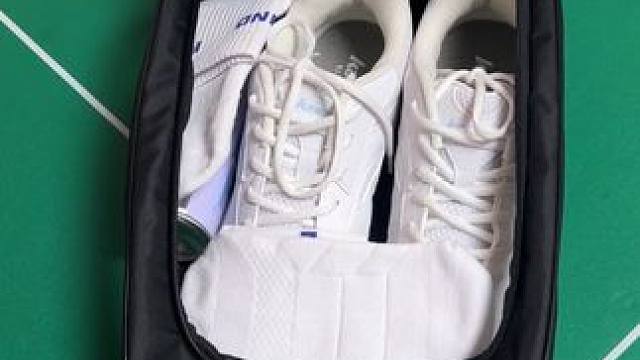 适合羽球人的球鞋收纳袋来了 #球鞋收纳#球鞋收纳袋#羽毛球鞋收纳包 #羽毛球