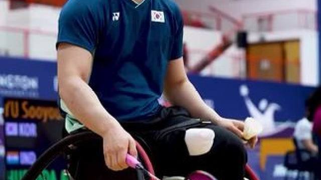 真的不简单#羽毛球#残奥会#羽毛球比赛