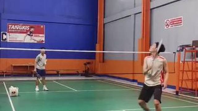 反手你学会了吗#羽毛球 #反手#打羽毛球#享受羽毛球带来的快乐