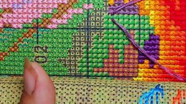 #爱阁十字绣 #十字绣爱好者 #日常分享