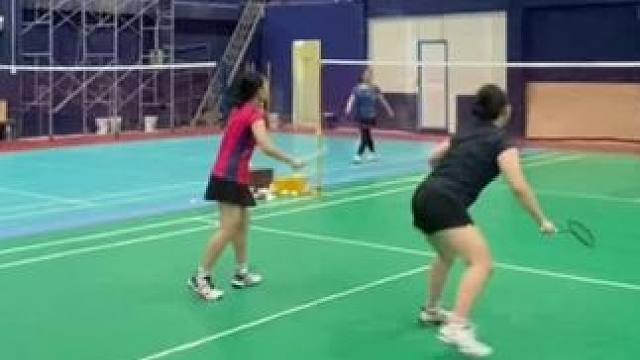 如果是你，你会破防吗#羽毛球#打羽毛球女生