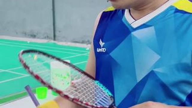 你应该是过了吧#享受羽毛球带来的快乐