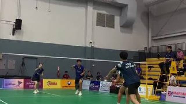 这种算几级#羽毛球 #羽毛球精彩片段 #享受羽毛球带来的快乐