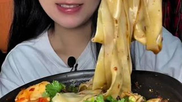 #古蔺裤带面 #非遗美食 #面条的神仙吃法 #裤带面