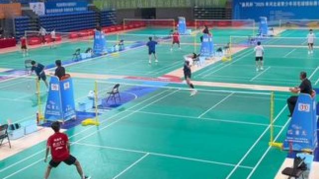 点杀就该这样用#羽毛球 #点杀#比赛#庞博硕