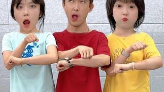 脑袋配对哈哈好玩 #办公室搞笑 #真会玩系列 #配对