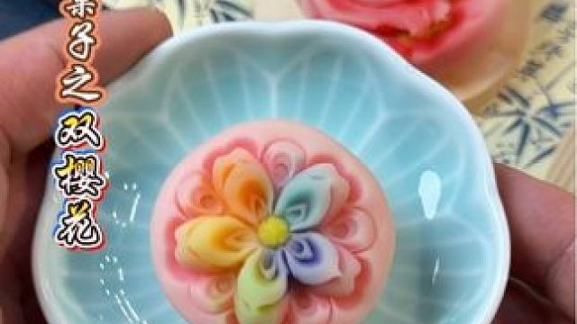 用简单的模具加上自己的一点点手法，两分钟一个点心……活学活用#中式糕点 #花样面点 #手工#创意#抖