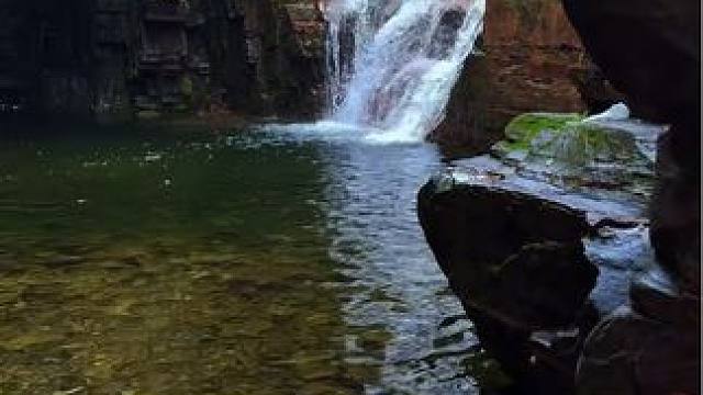 南太行私藏的天然瀑布群，常年流水，无开发原生态，林州千瀑沟