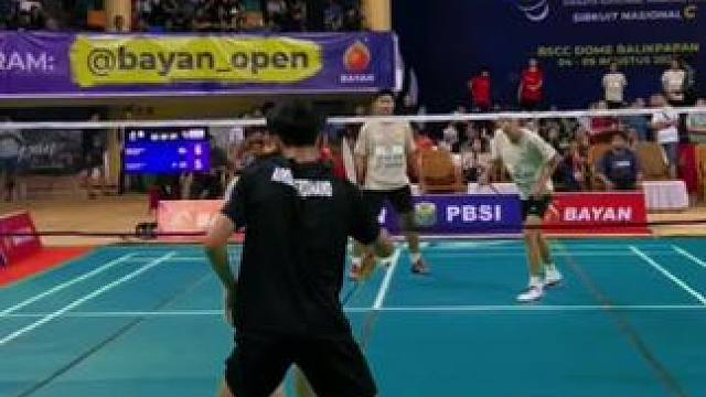 好可惜啊#羽毛球 #羽毛球精彩片段 #享受羽毛球带来的快乐