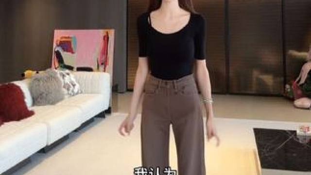 【大主推】巨显腿长直筒显瘦直腿牛仔裤#有点上头 #裤子 #好身材好气质 #我又心动了