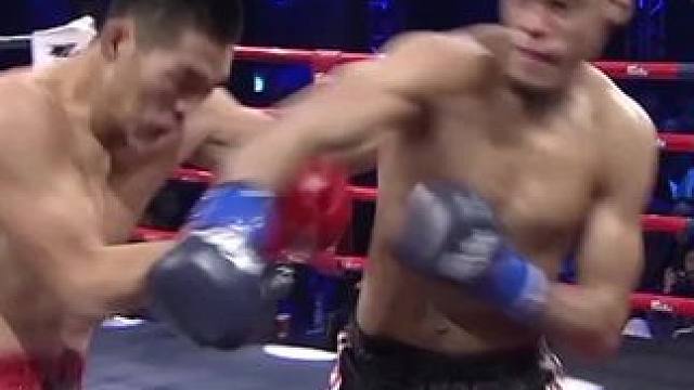 经典回顾：罗根·艾尔索的毁灭性膝腿，有几个人能抗住！#武林风 #格斗 #WLFMAX