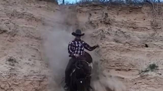 美国西部牛仔的抓牛！ #套牛 #牛仔 #美国 #牛仔很忙 #策马奔腾