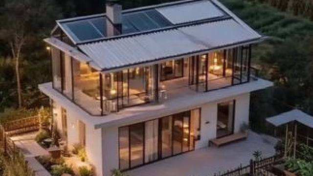 农村小院大变身，我终于拥有梦想小院#改造前vs改造后 #农村自建别墅 #自建房设计 #旧房改造