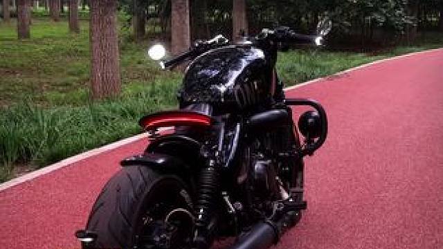 HELLO MOTO 长江700 bobber 弹簧座垫大沙发！ 
 #长江400 #长江700 #