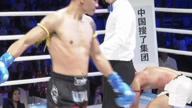 肘准拳快，对手节奏被带崩#椒王风云 #泰拳 #格斗