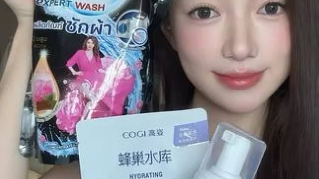 口碑爆炸！用一次就反复回购！ #便宜喽嗖 #补水面膜 #洗面奶 #洗衣液 #口喷