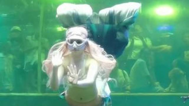 来看美人鱼 #美人鱼表演 #梅溪海洋公园 #海洋馆打卡