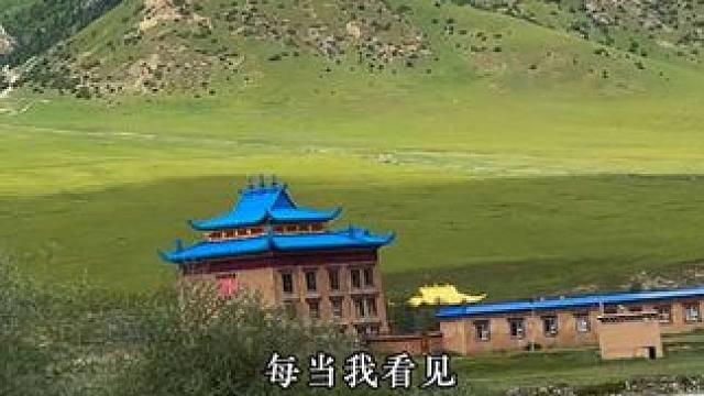 青青草原带着自由的风，吹过心田，留下无尽的遐想！最美的风景一直在路上#原创视频 #我的旅行日记 #住