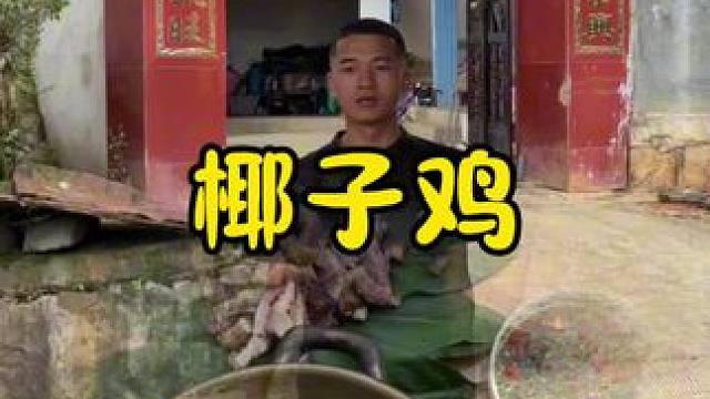 【椰子鸡】香香呢吃起#星引力计划 #家乡的味道 #农村生活 #农村美食