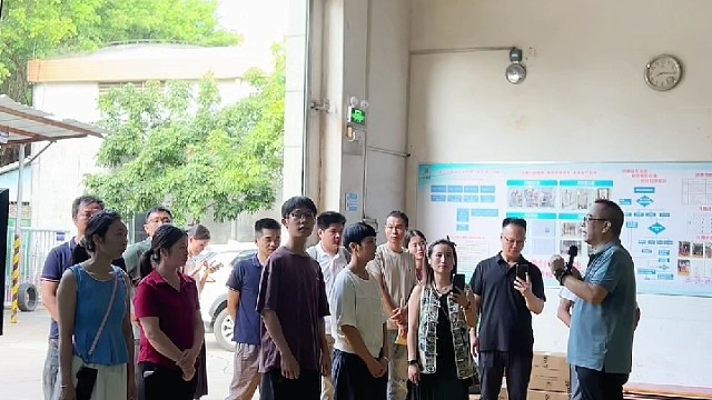 客户到访我司共赴一场文化与经验的交流之约