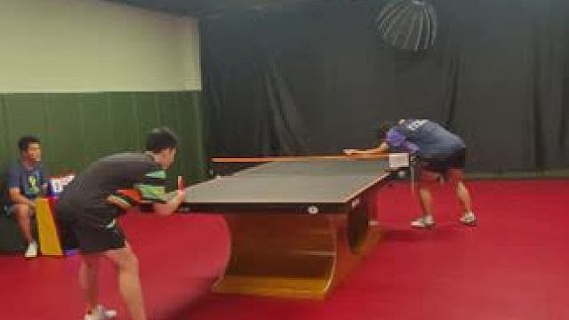 几年没碰到生胶了，栽了…… #乒乓球比赛