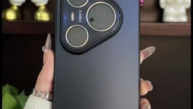 华为pura80pro极简风亚克力手机壳，带镜头膜，不沾指纹 #华为pura80pro手机壳#华为p