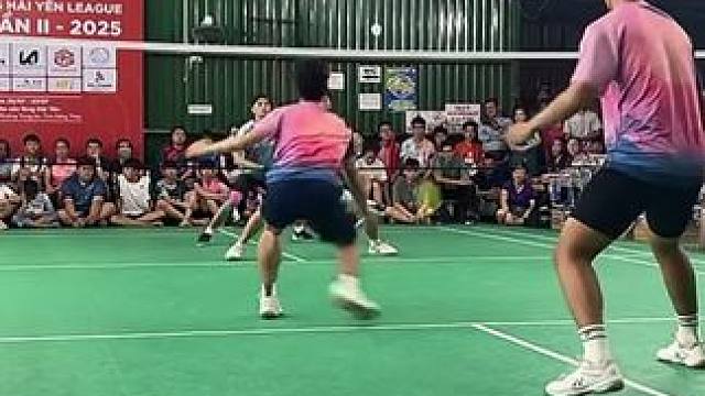 你就说吧，爽不爽#羽毛球精彩片段 #羽毛球双打#男双#羽毛球