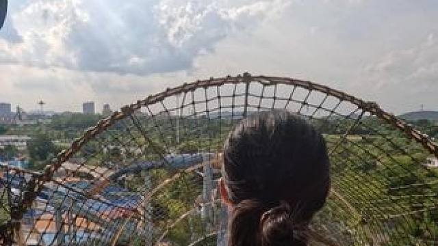 玩水上过山车最重要的就是胆子大！ #云龙水上乐园  #水上过山车  #尖叫一声狂浪一夏  #亲子游玩