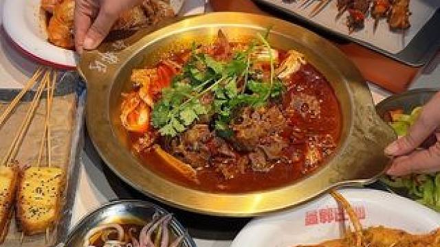 鑫郭氏20周年庆59.9抵100 划算哭了#鑫郭氏龙虾羊蝎子 #周年庆 #南昌美食