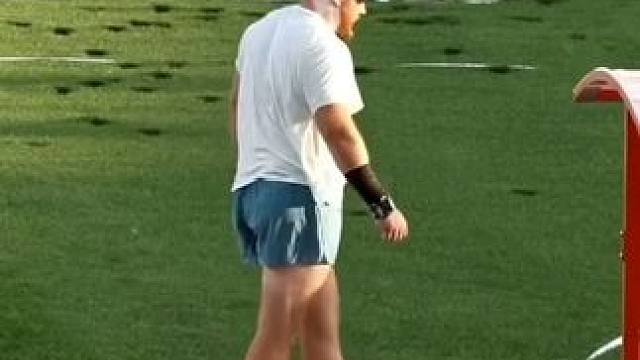 美国男子铅球运动员佩顿· 奥特达尔 - 比赛状态令我遗憾。 (PB 22.59米，出生于1996年4