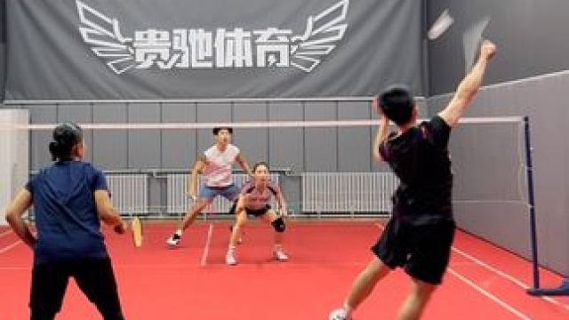 大心脏的夜晚#羽毛球 #羽毛球精彩片段 #羽毛球混双
