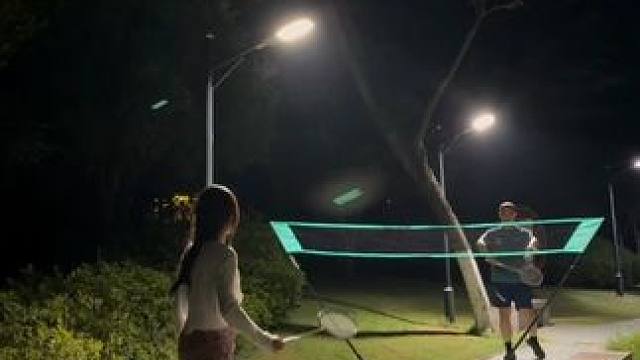 故事开始在最初的那个梦中.#羽毛球 #命中注定