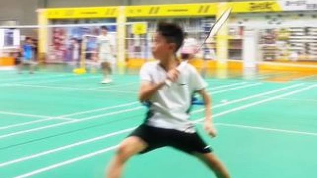 如果再遇到爱的人～ #羽毛球 #廖百川