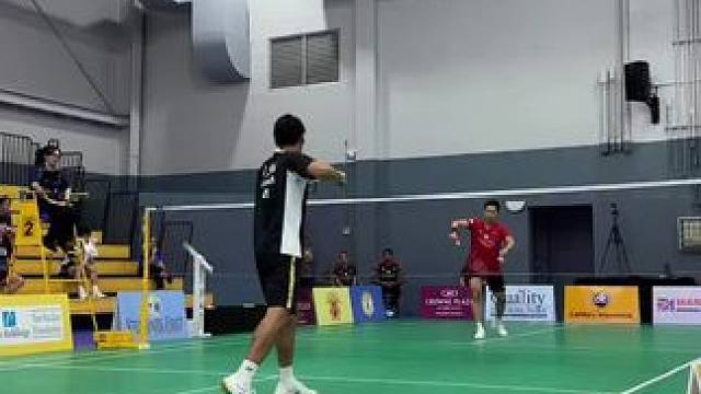 我猜你打不过#羽毛球精彩片段 #羽毛球单打#精彩瞬间