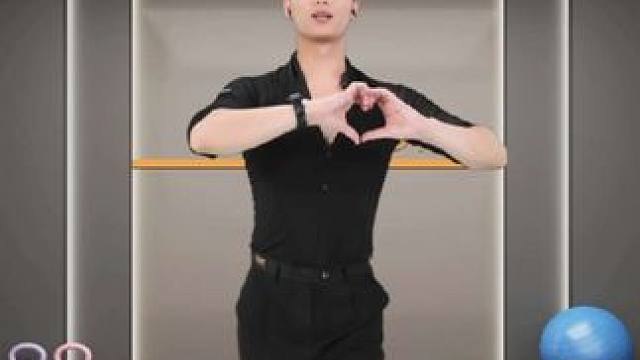 牙牙健身舞《心相印手相牵》跟练版！#广场舞 #运动 #减肥 #牙牙健身舞