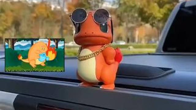 女朋友：完了，这个是真想要~ #玩个很新的东西 #小火龙