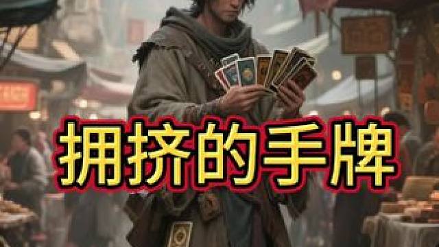 拥挤的手牌#炉石传说 #炉石传说安戈洛龟途 #炉石传说国服 #炉石传说秀 #我的游戏日常