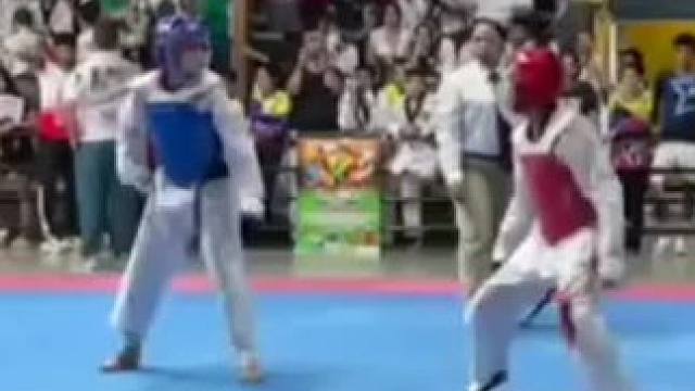 传统跆拳道的魅力#跆拳道