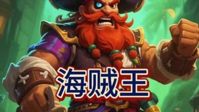 炉石海贼王#炉石传说 #炉石传说安戈洛龟途 #炉石传说国服 #炉石传说秀 #巧乐兹让我来唱