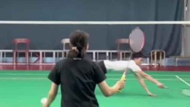 这都还要说些什么 那就是你赢了#初学者 #羽毛球#杀球 #羽毛球精彩片段 #羽球人