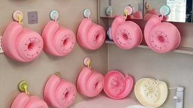 蜗牛自动清洗篮 有了它，以后洗水果可就太方便了，自动洗干净还能自动沥水，#沥水篮  #厨房好物   