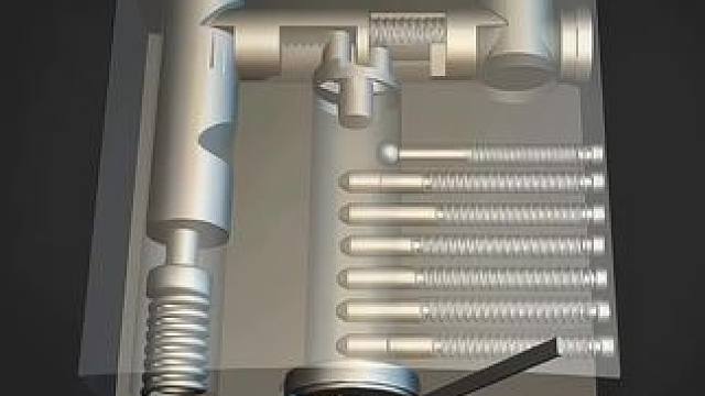 3D机械原理设计。 #3d建模 #机械原理 #科普 #机械设计 #机械