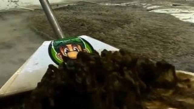 一块超级舒适的长毛地毯#解压#洗地毯