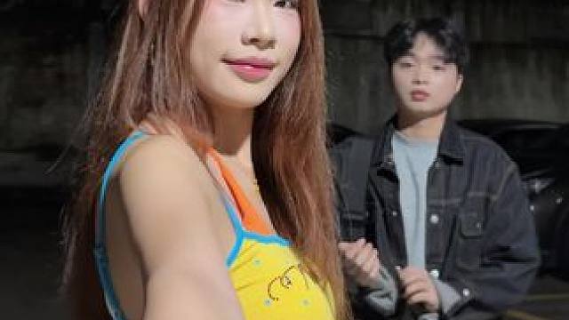 170跟167情侣穿搭，一个夏天一个冬天 #男生穿搭 #情侣穿搭 #微喇裤 #小个子穿搭 #原牛