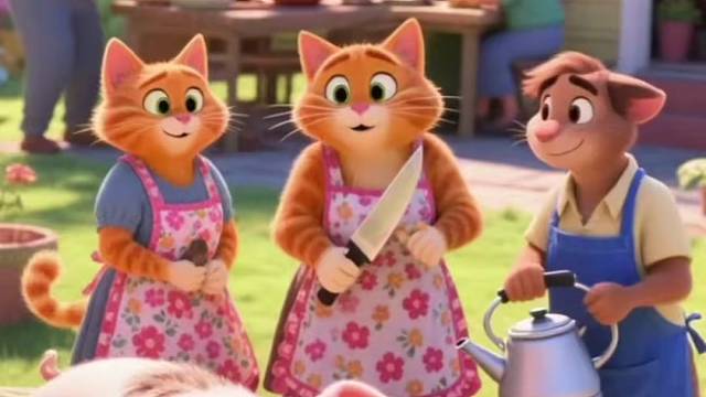 "全网第一只敢杀猪的猫！这胆子比我强？"