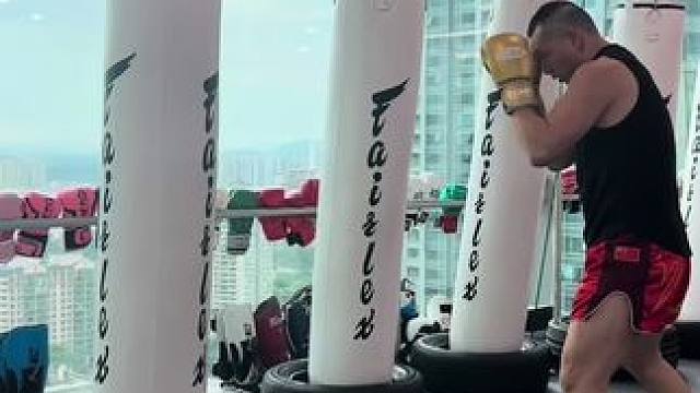 自由搏击实用拳腿组合教学