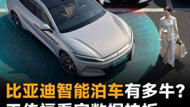 比亚迪智能泊车有多牛？王传福看完数据拍板，全面兜底，撞了包赔#比亚迪  #王传福  #智能泊车  #